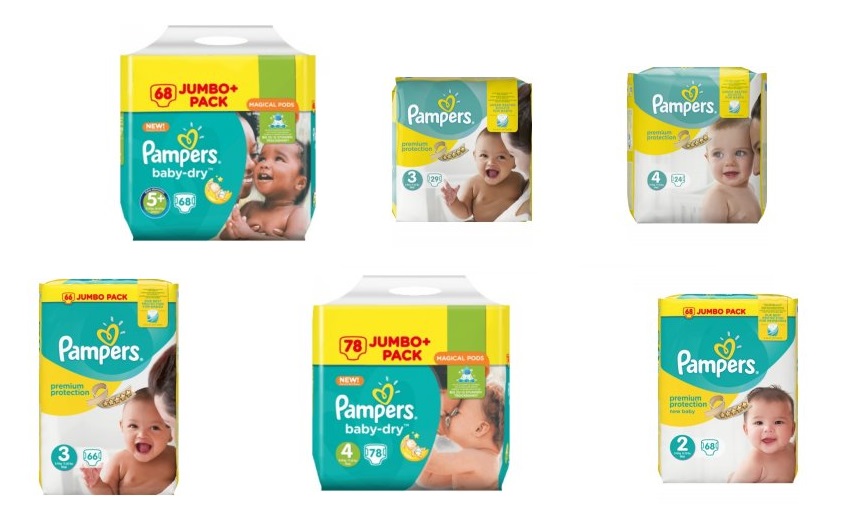 akce na pleny pampers