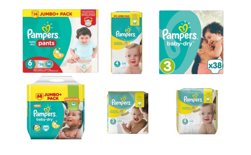 plenkové kalhotky pampers 3