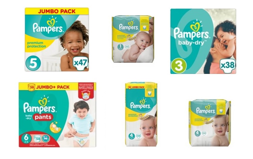 pampers active